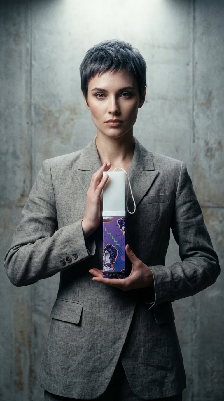 AI product shot of Λαμπάδα Αττικές μορφές 1