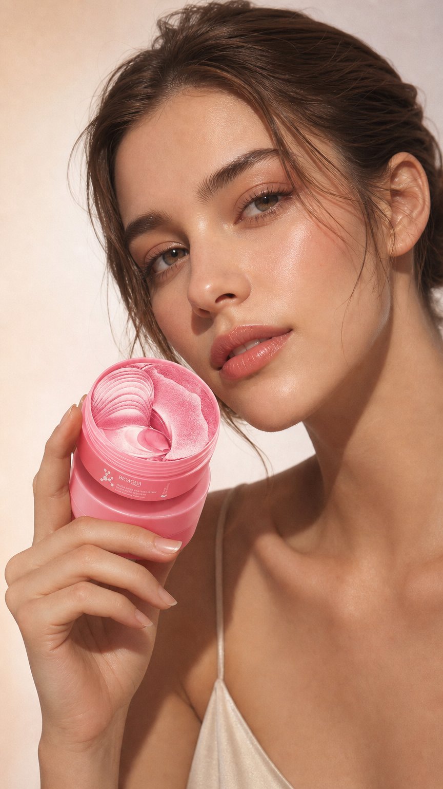 AI product shot of Brightening & Firming Eye Masks – 80 Patches for Dark Circles, Puffiness & Anti-Aging