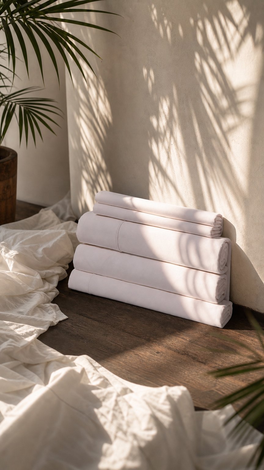 AI product shot of Final Sale | Blush Sheet Set