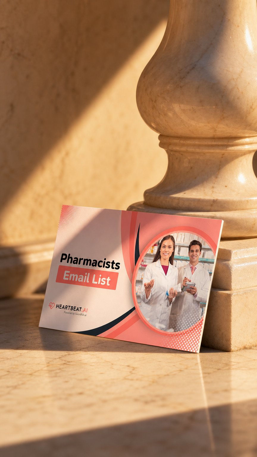 AI product shot of Pharmacists Email List