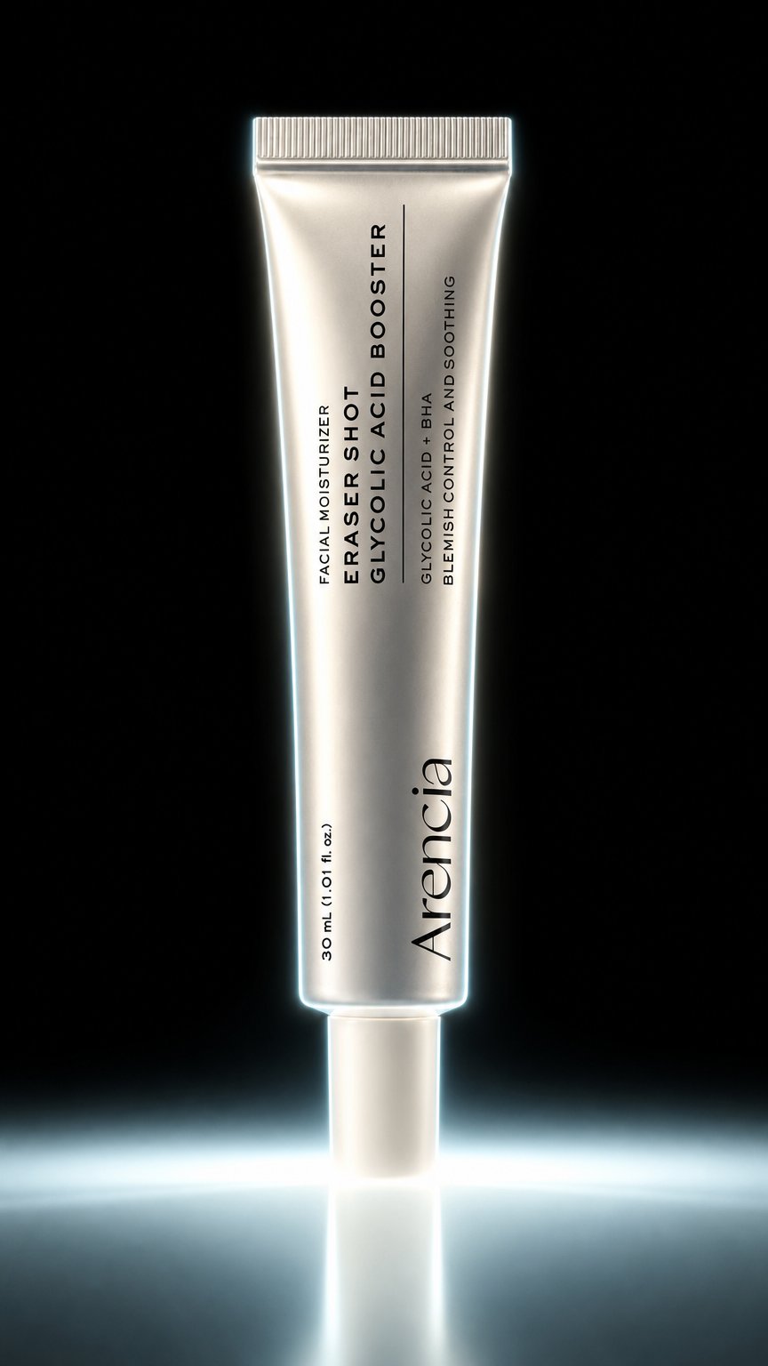 AI product shot of Arencia Eraser Shot Glycolic Acid Booster