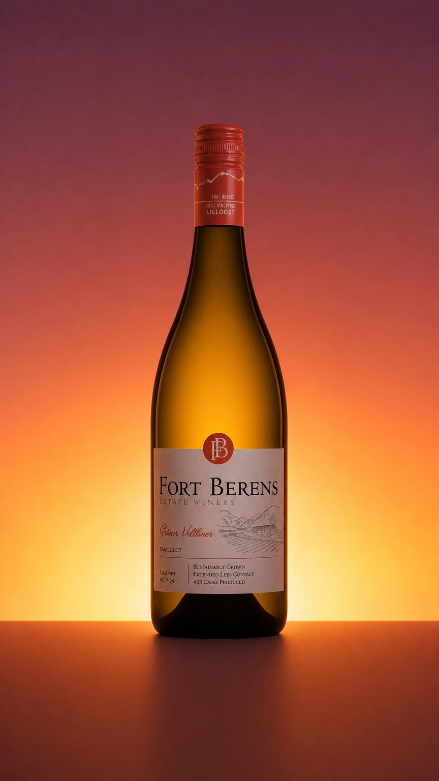 AI product shot of Small Lot Grüner Veltliner 2025