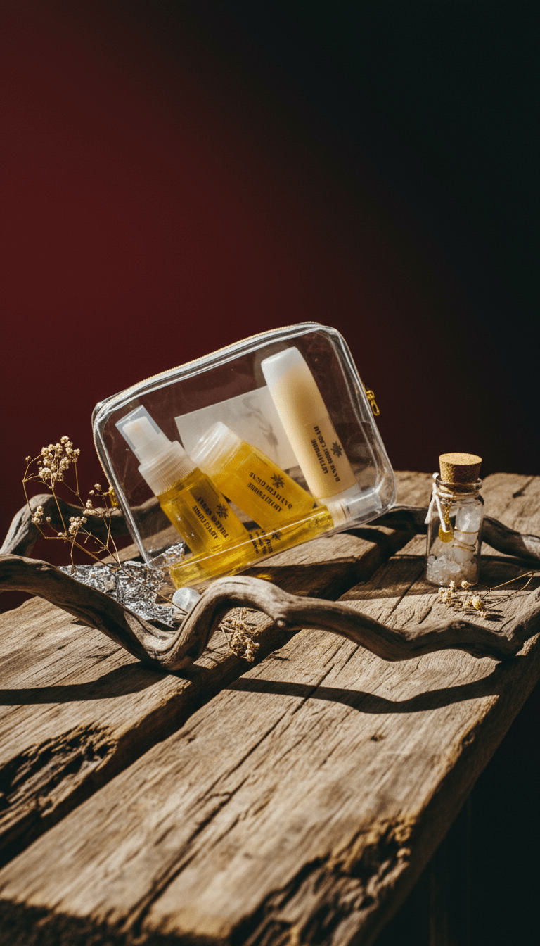 AI product shot of Wellness Box – Natural Fragrance Gift Sets | Made in Canada