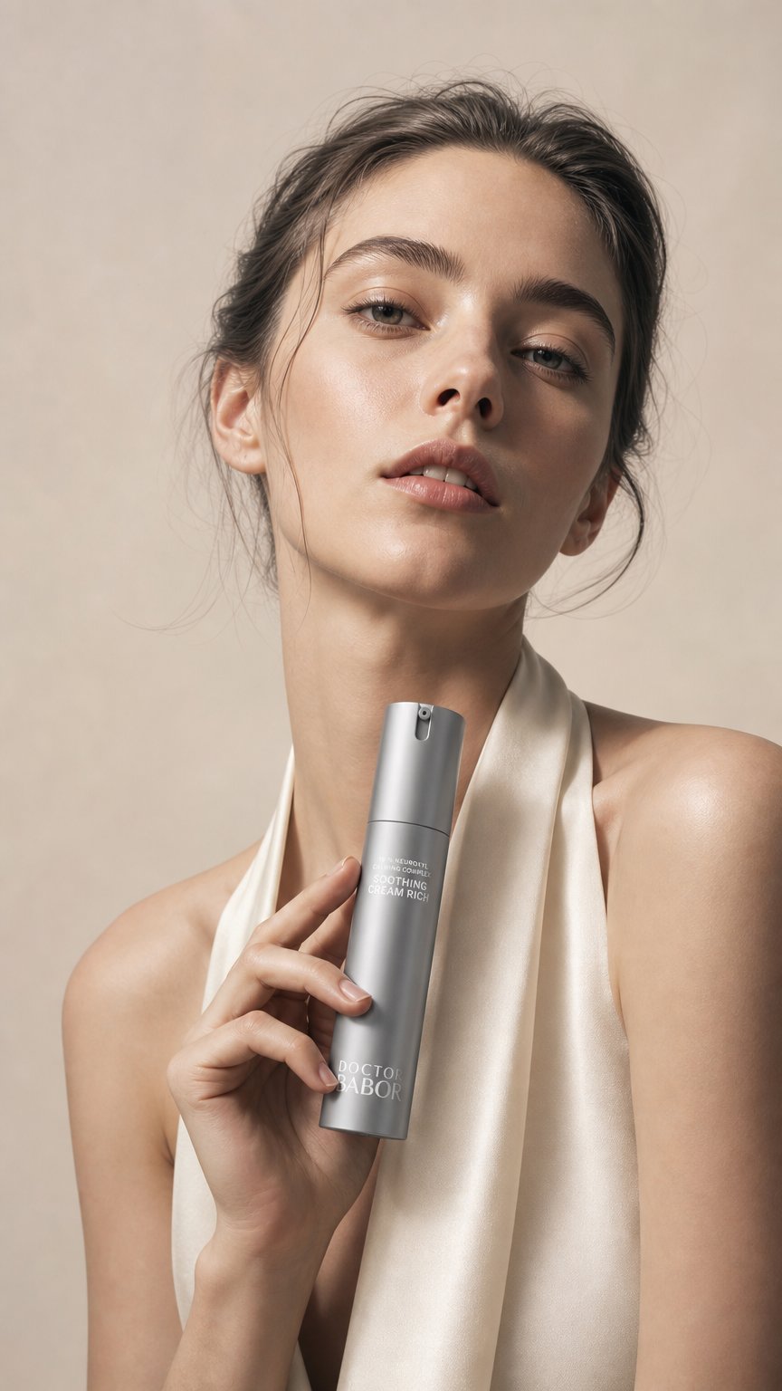 AI product shot of Doctor Babor -Sensitive Soothing Cream Rich