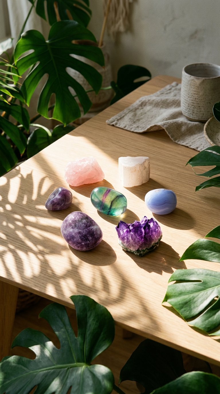 AI product shot of Rose Quartz