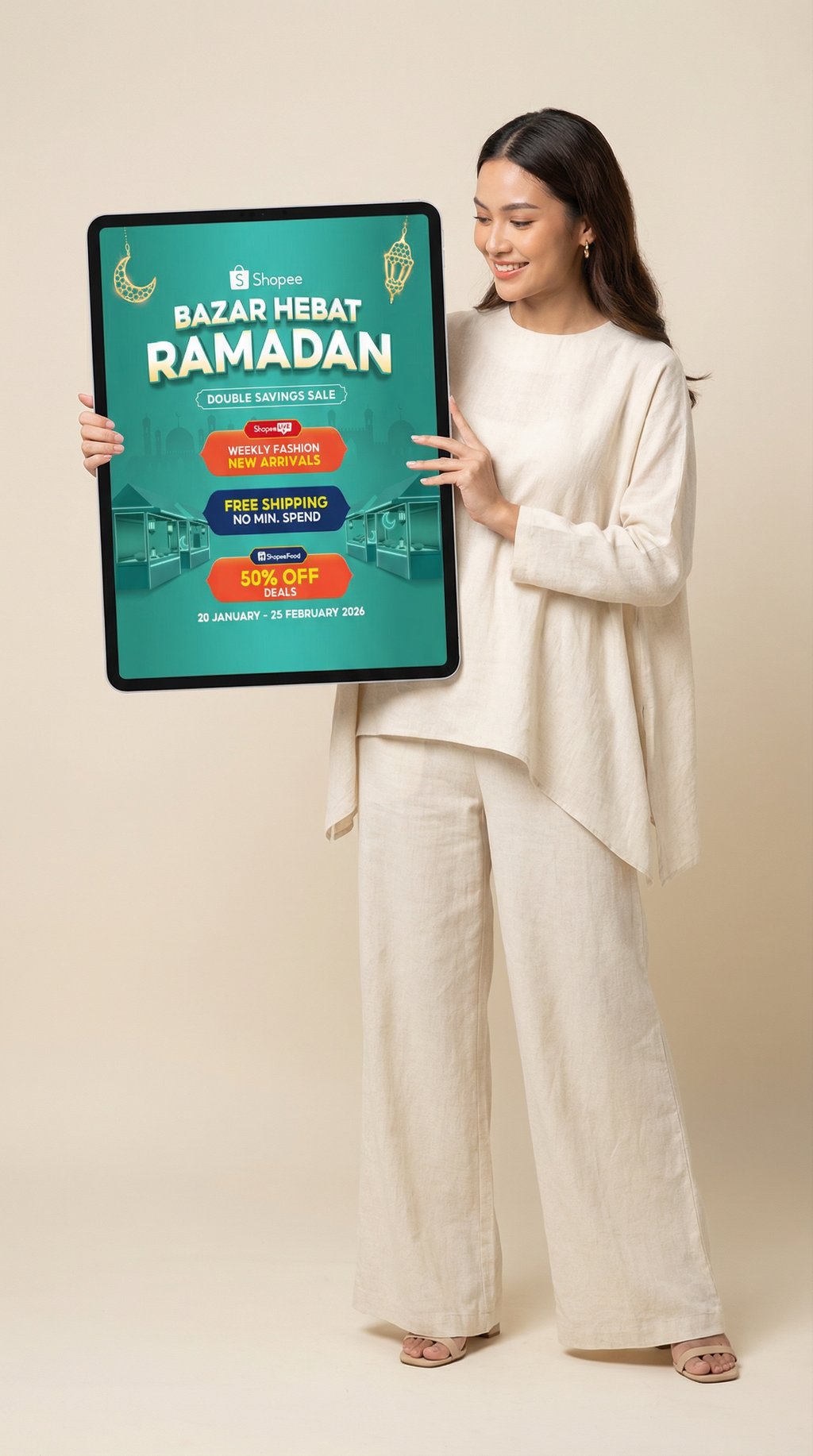 AI product shot of Shopee