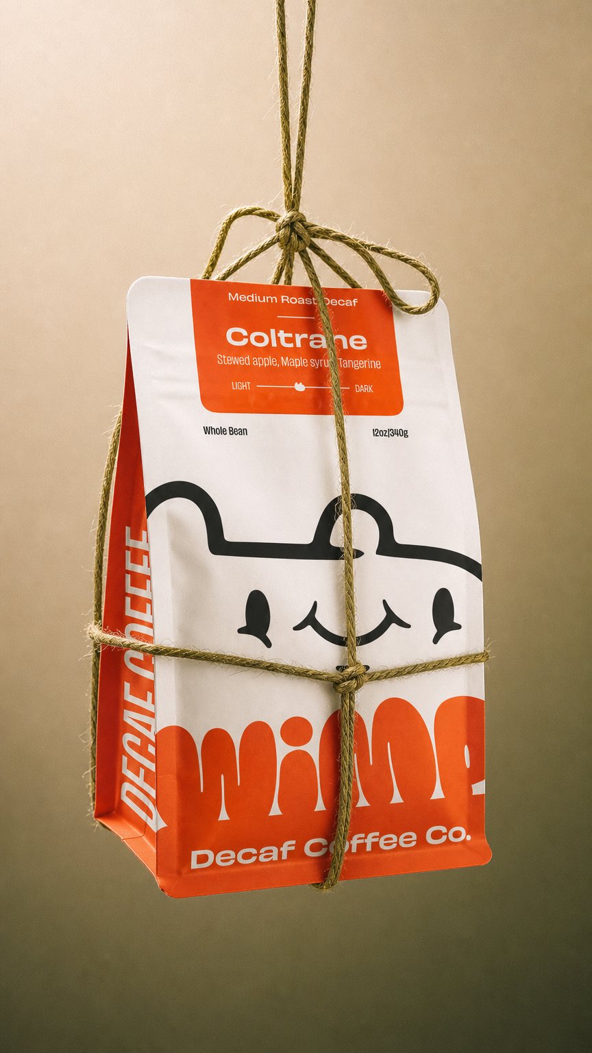 AI product shot of Coltrane