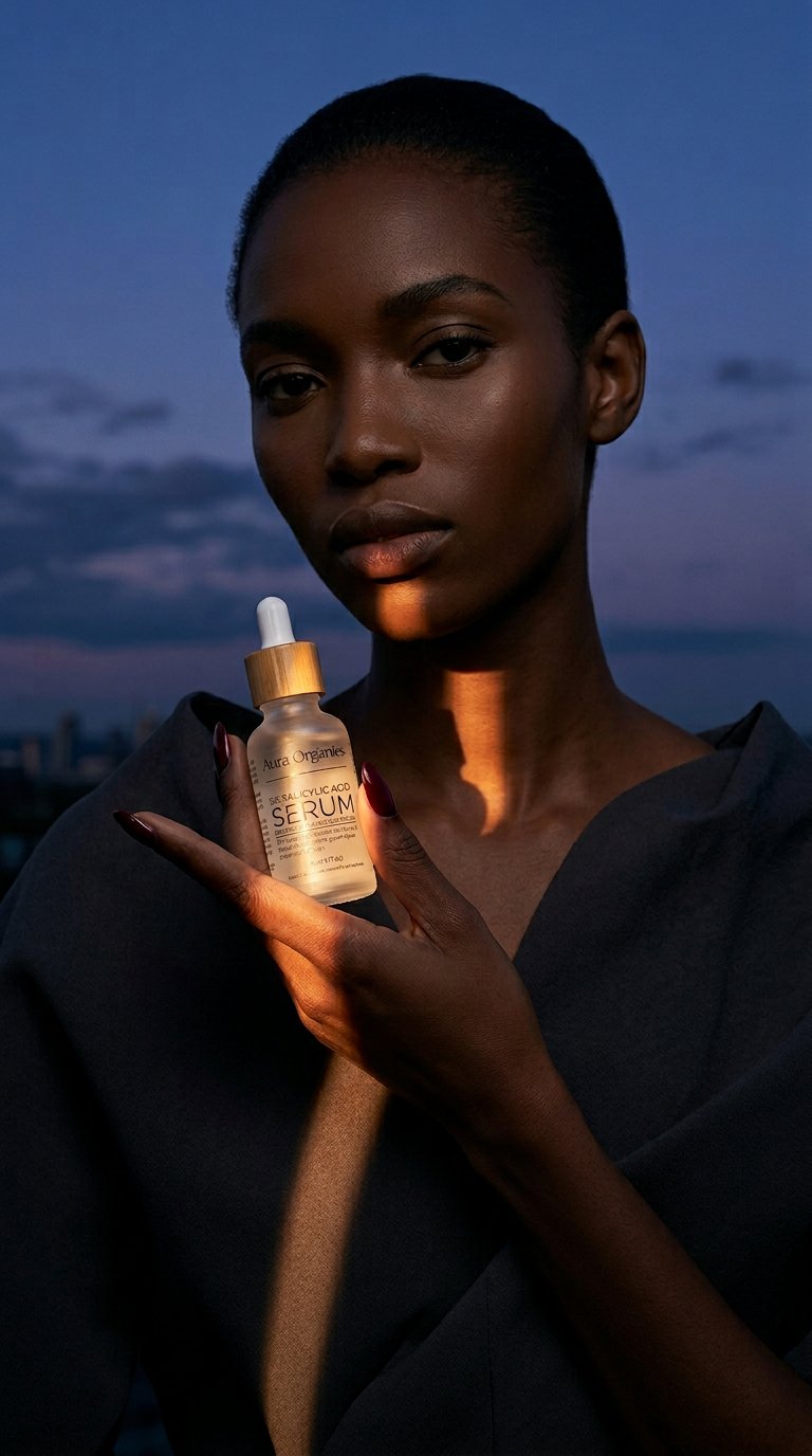AI product shot of 2% Salicylic Acid Serum