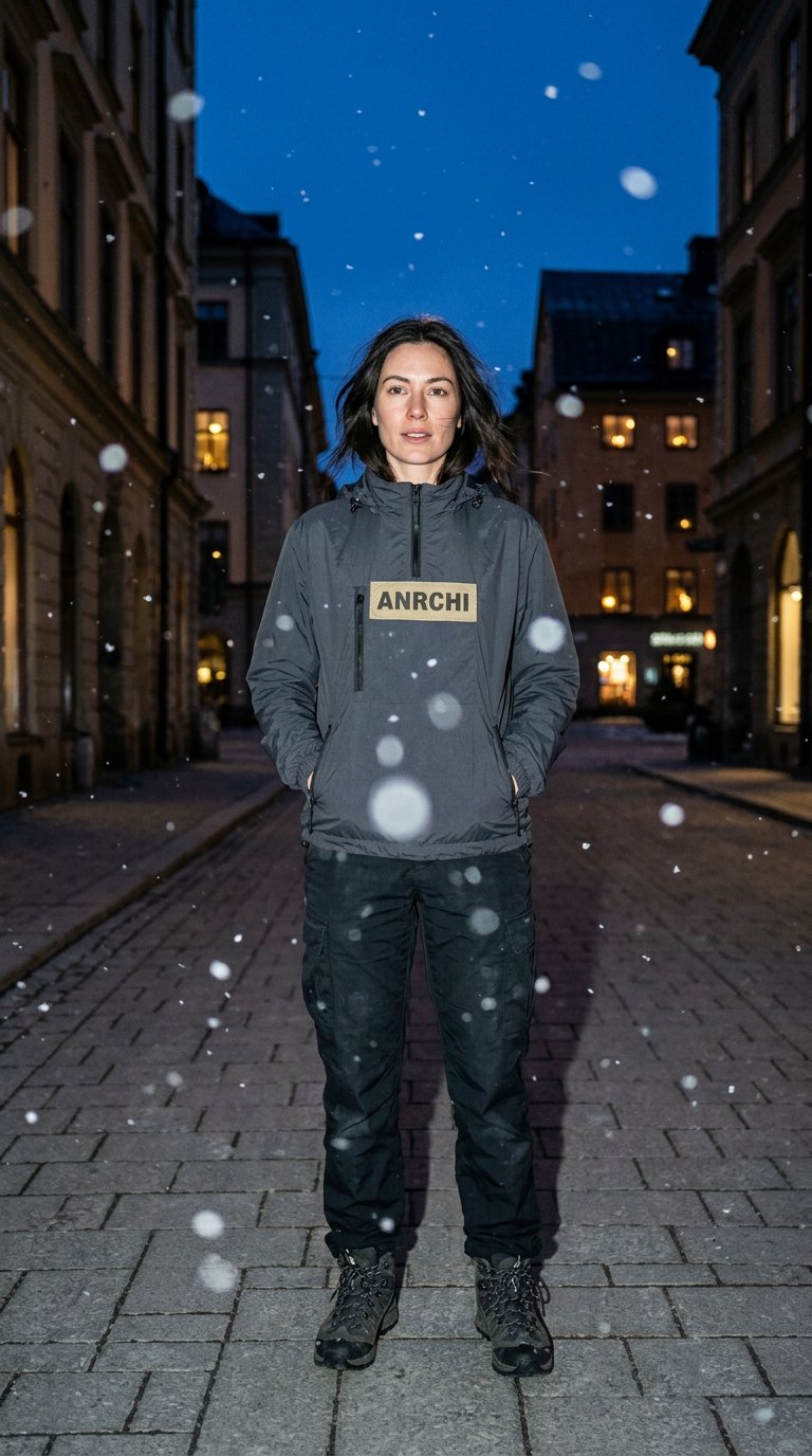 AI product shot of Axis Hoodie