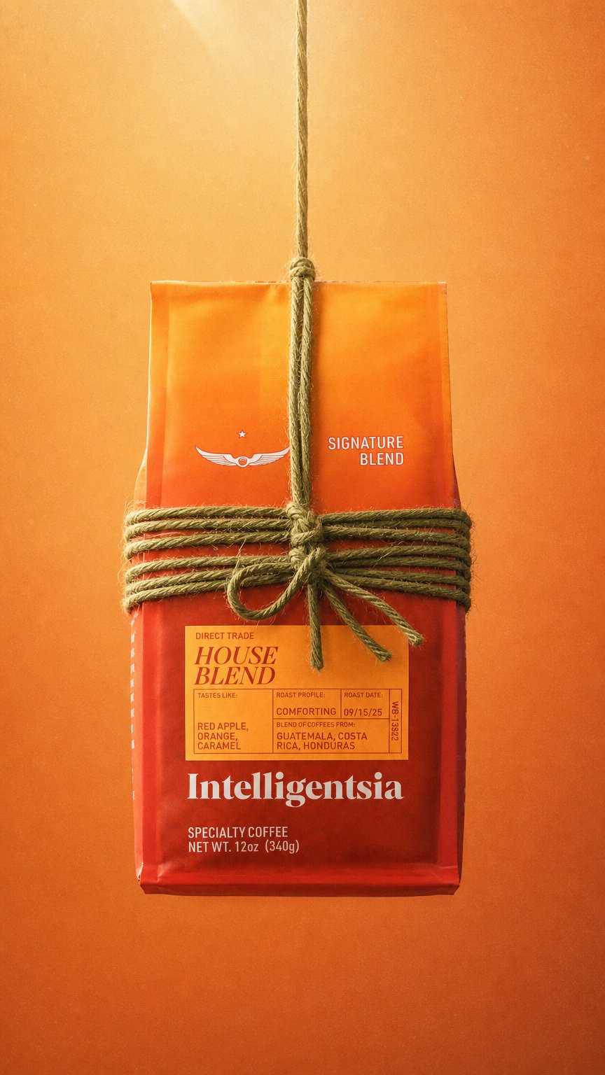 AI product shot of Intelligentsia House Blend