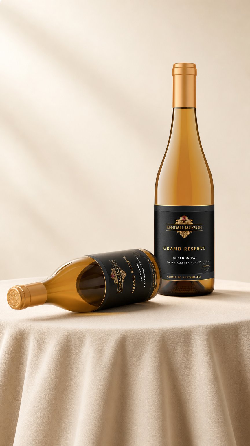 AI product shot of 2023 Grand Reserve Chardonnay