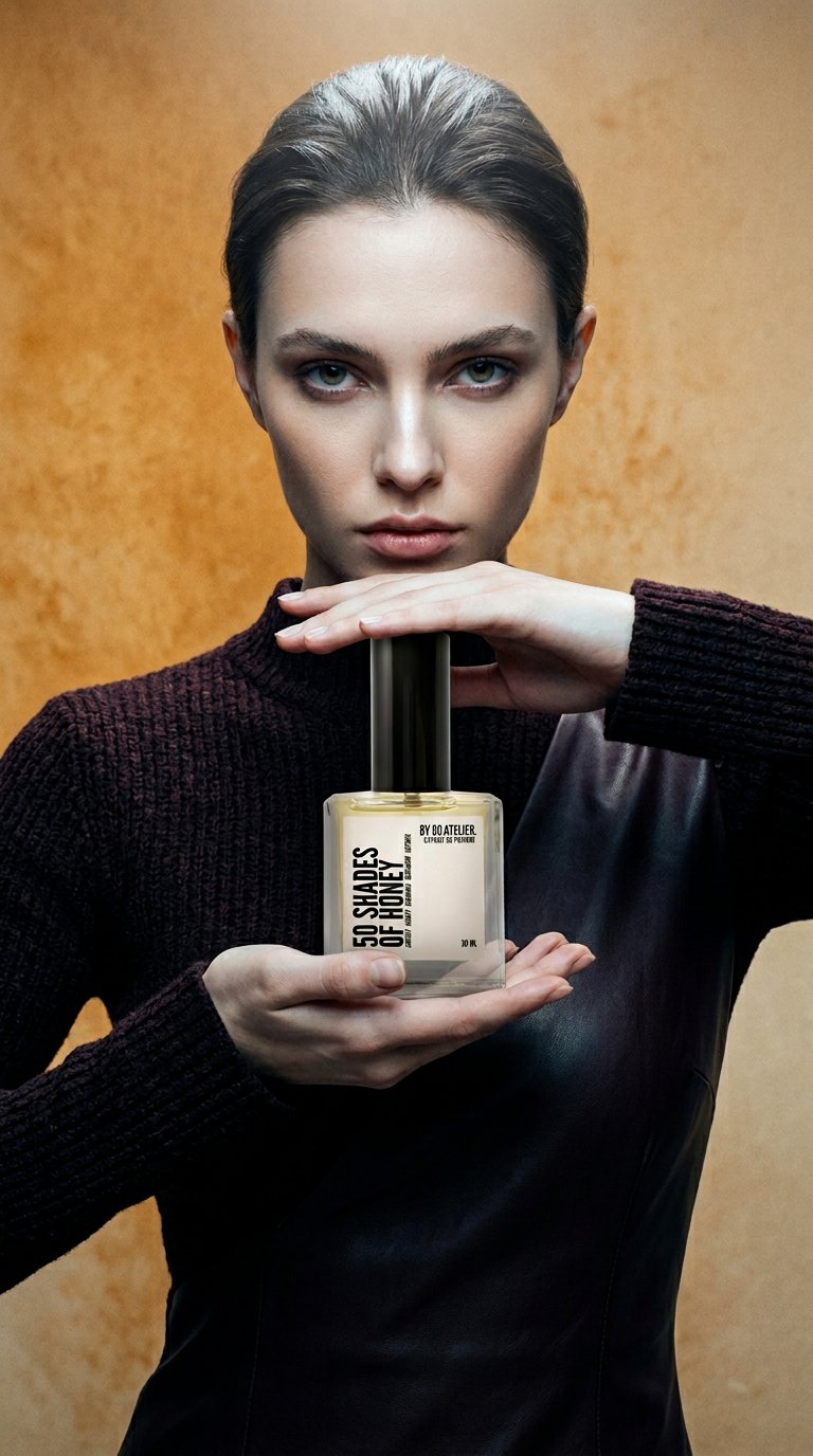 AI product shot of 50 Shades of Honey · EXTRAIT