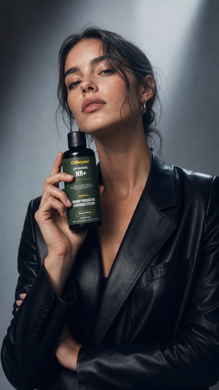 AI product shot of Liposomal NR+