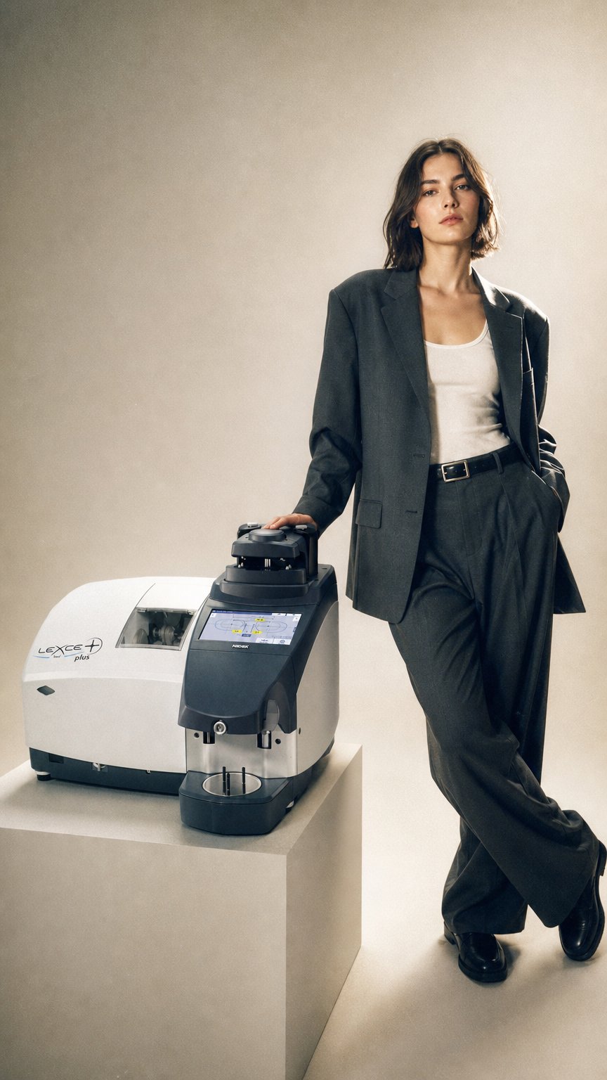 AI product shot of LEXCE Plus Lens Edger
