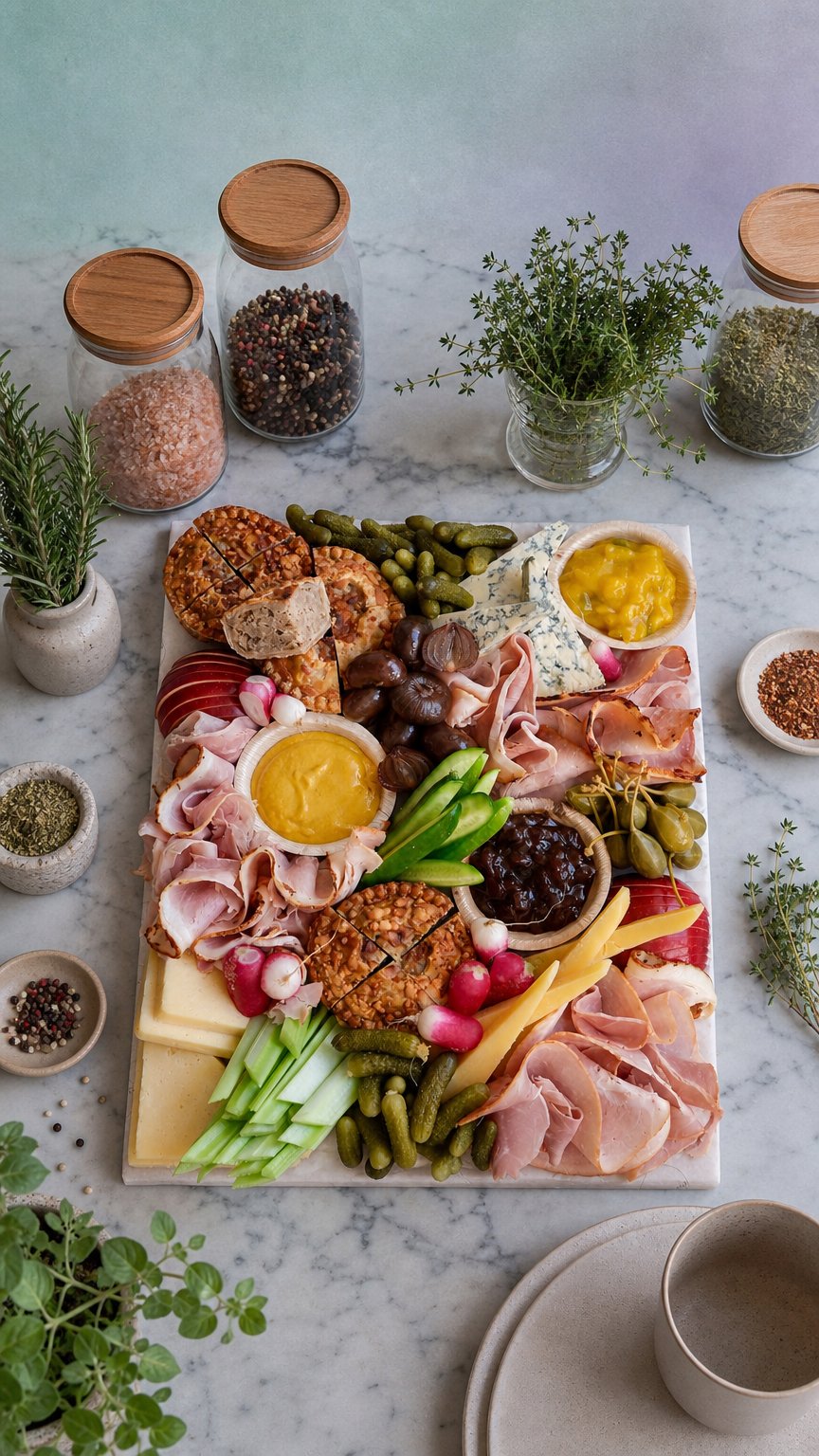 AI product shot of The Ploughman's Platter