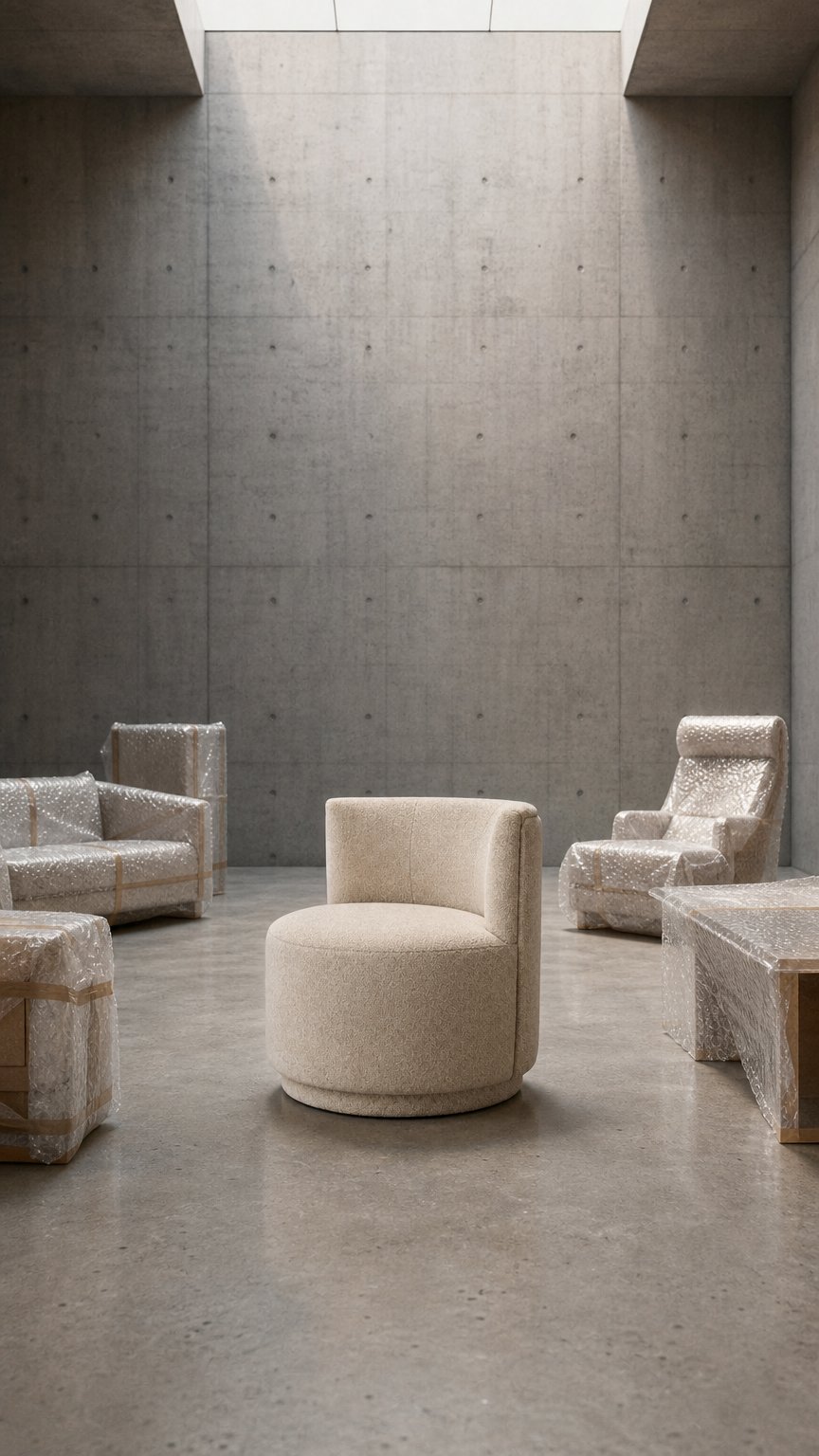AI product shot of Olivia Occasional Chair - Oatmeal