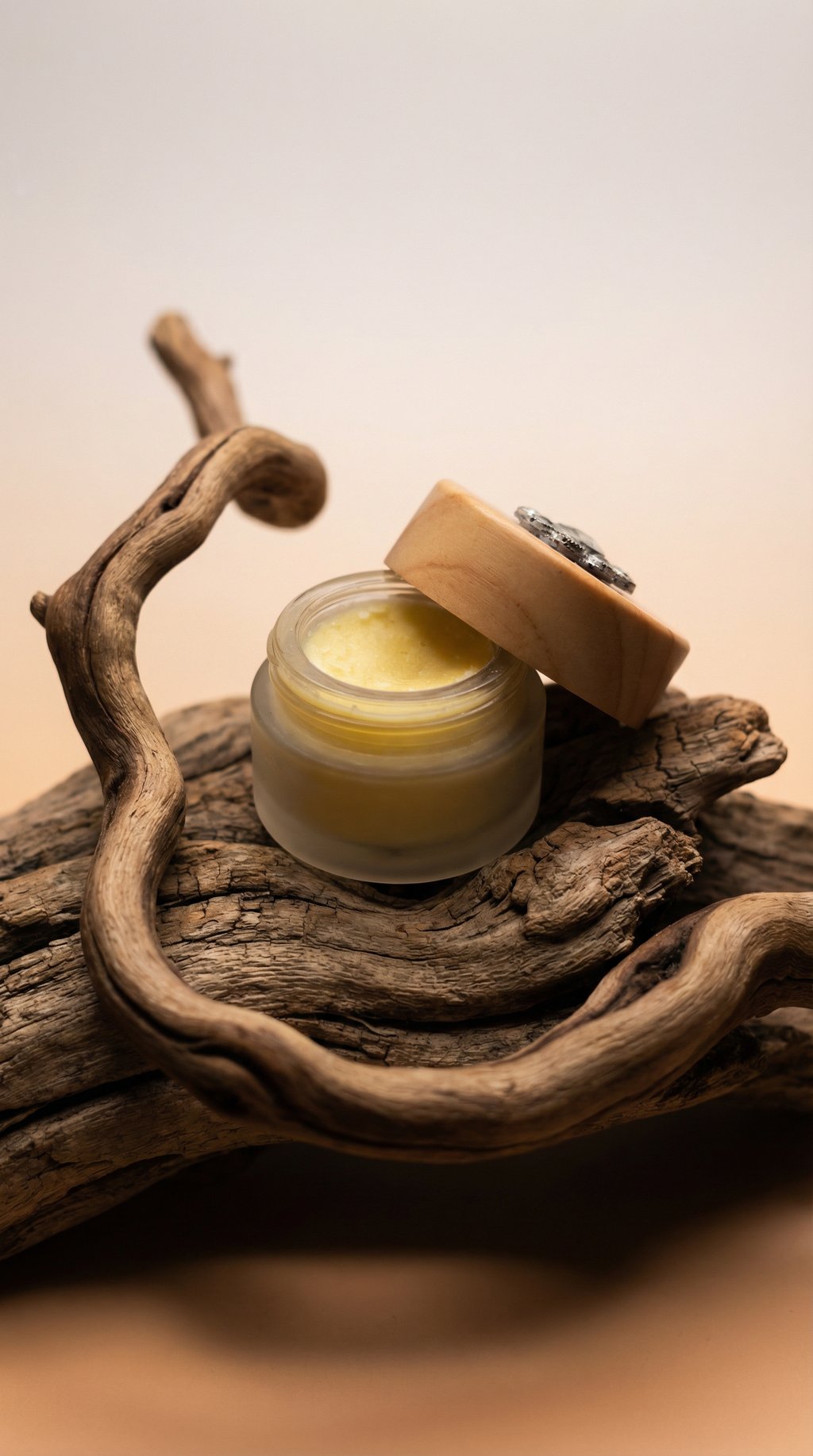 AI product shot of Golden Nectar Eye Cream