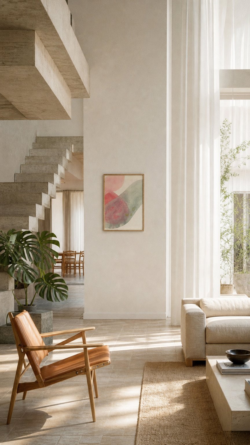 AI product shot of Flowy Forms No2 Poster