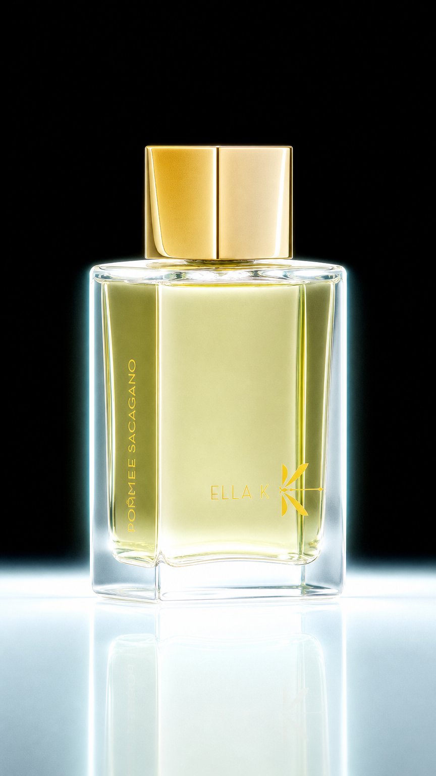 AI product shot of Poeme De Sagano Eau De Parfum 100ml