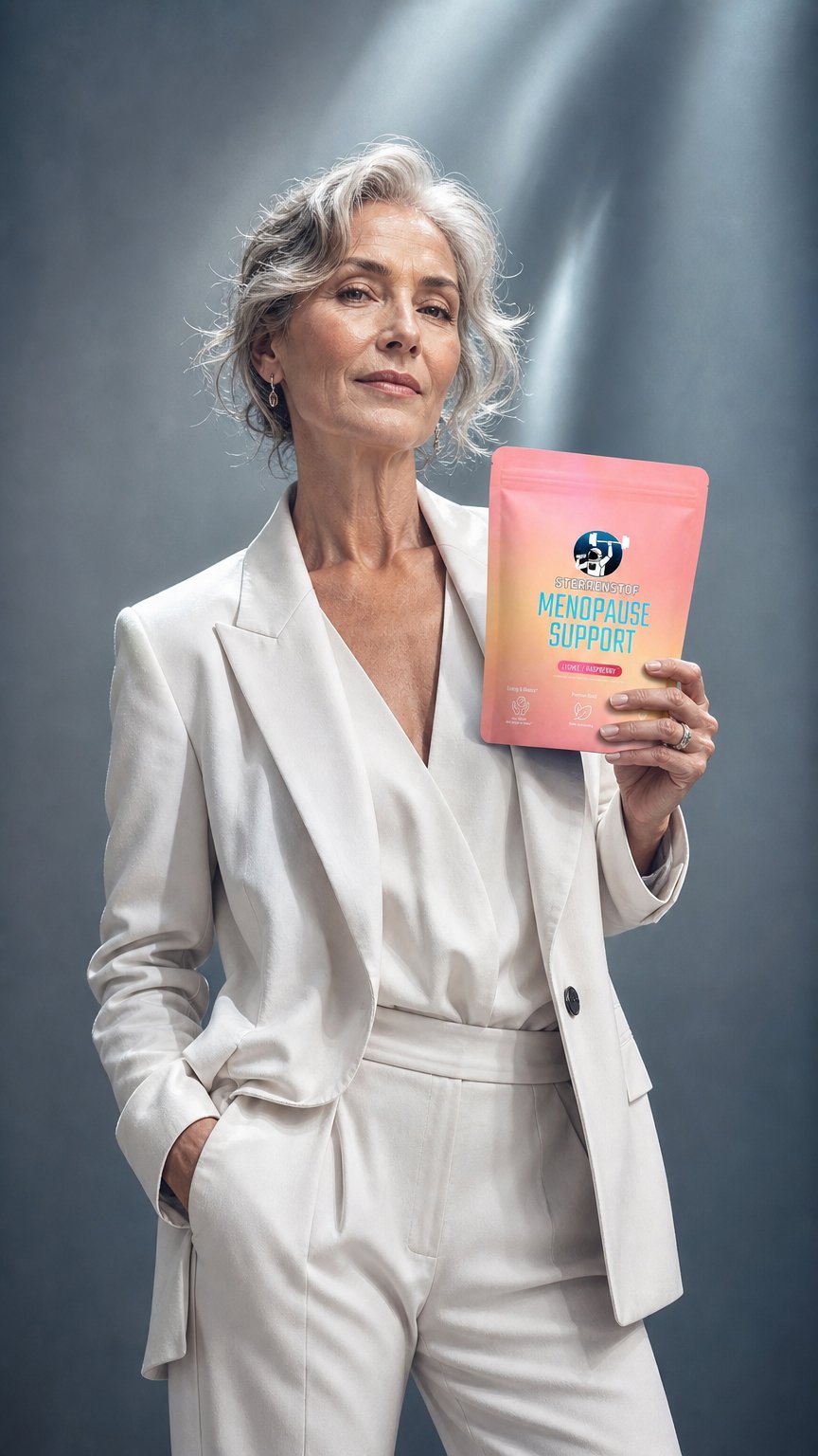 AI product shot of Sterrenstof Menopause Support