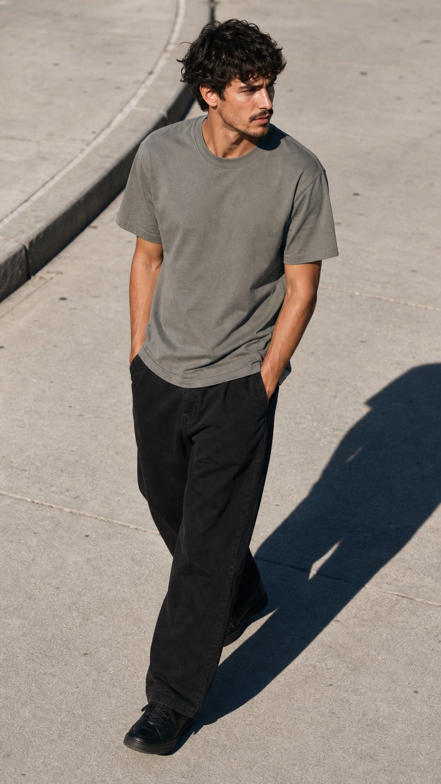 AI product shot of Yeezy Gap by Balenciaga Tee