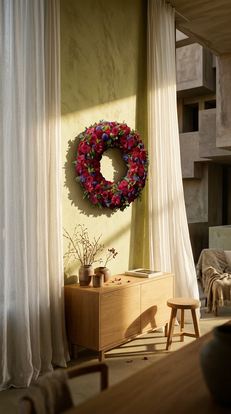 AI product shot of Trauerkranz