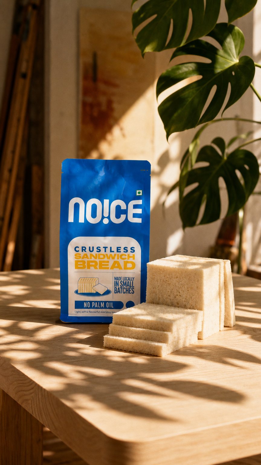 AI product shot of NO!CE Fresh. Authentic. Homestyle Goodness!