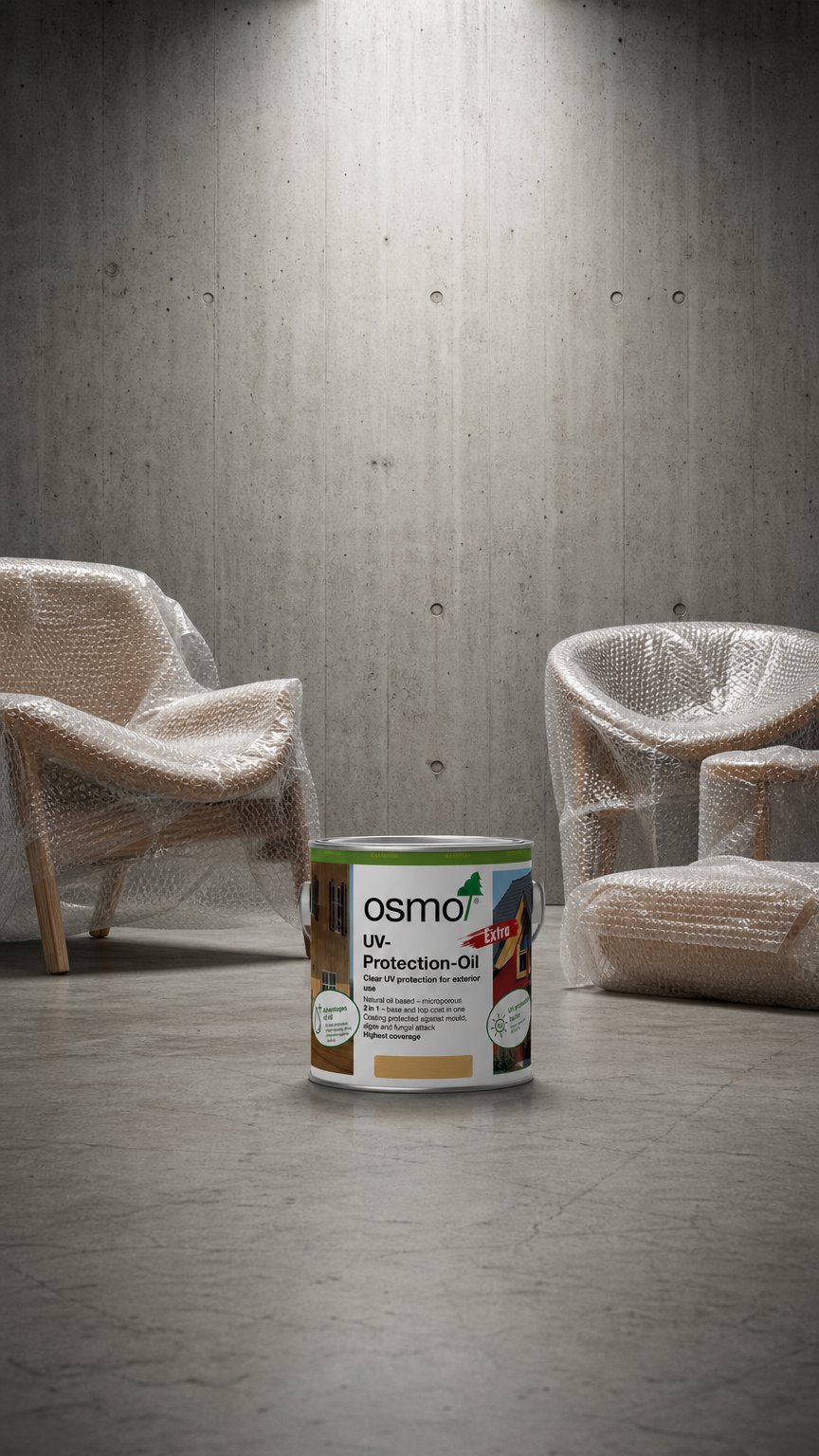 AI product shot of Osmo UV Protection Oil Extra