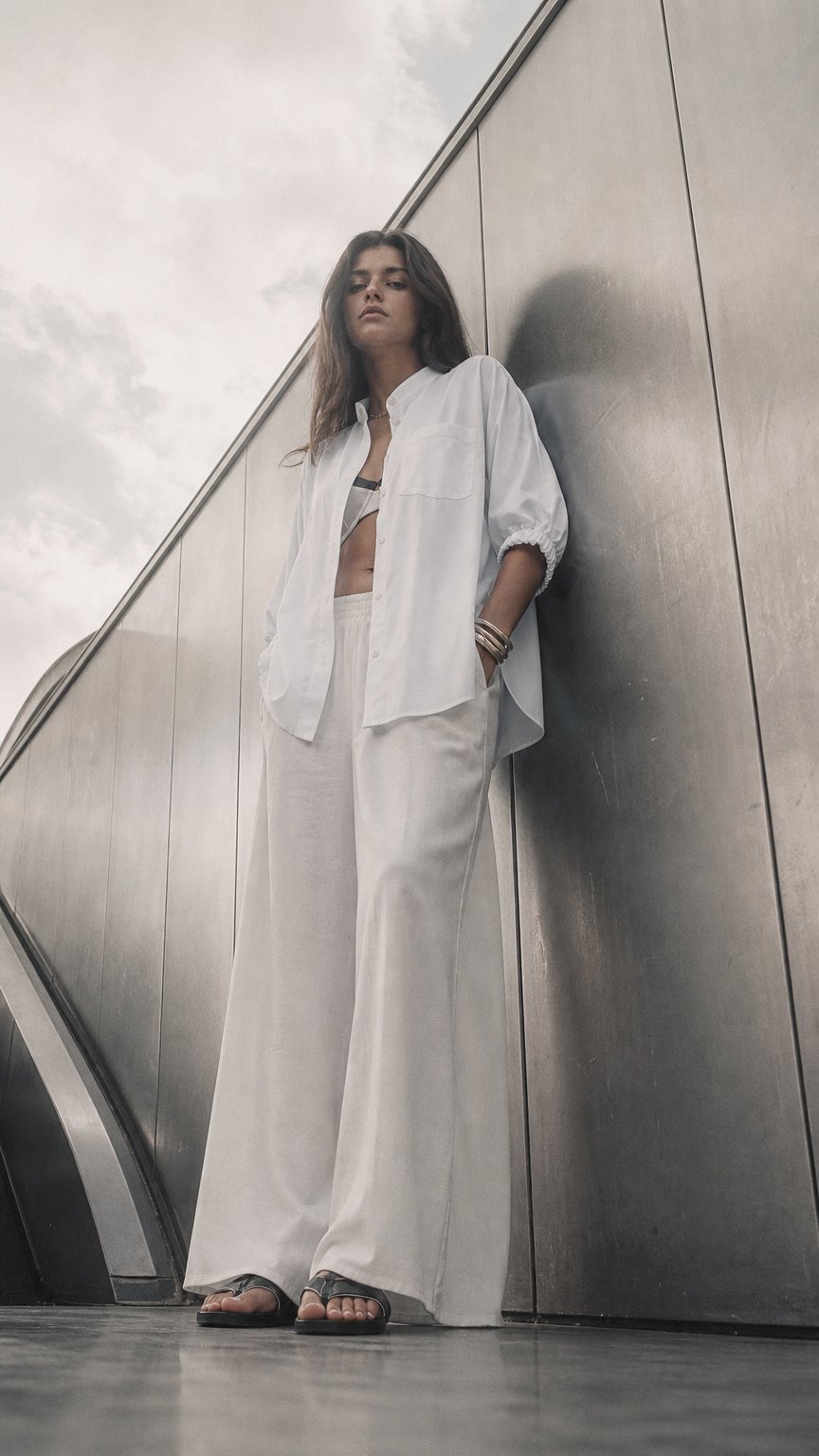 AI product shot of Damenbluse "Malia"