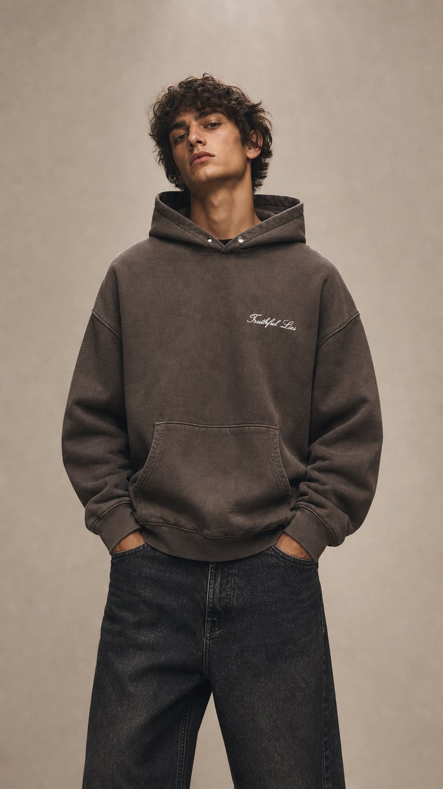 AI product shot of Signature Hoodie
