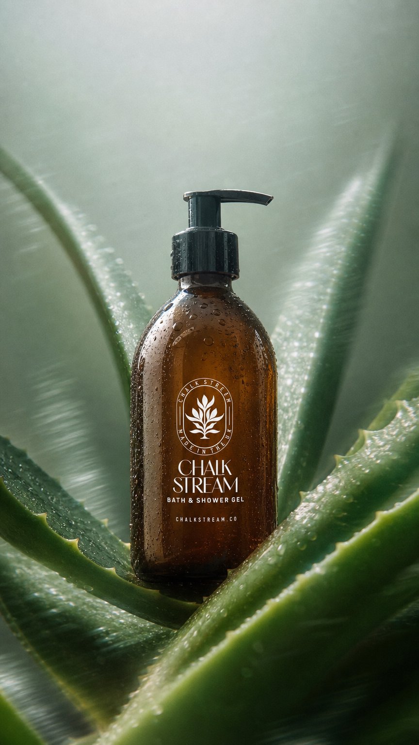 AI product shot of Aloe & Watercress Set