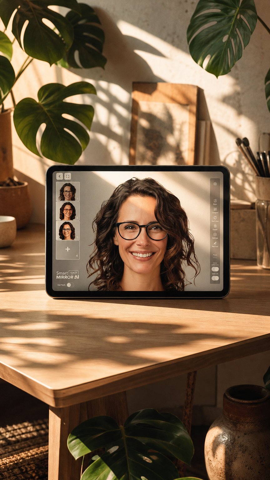 AI product shot of Smart Mirror AI