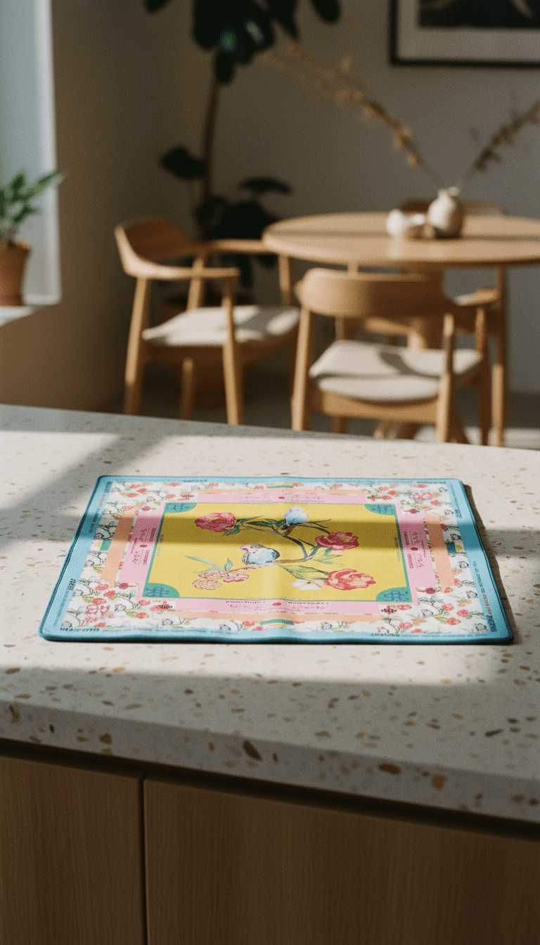 AI product shot of Spring Fling x Brooke Wright Mat
