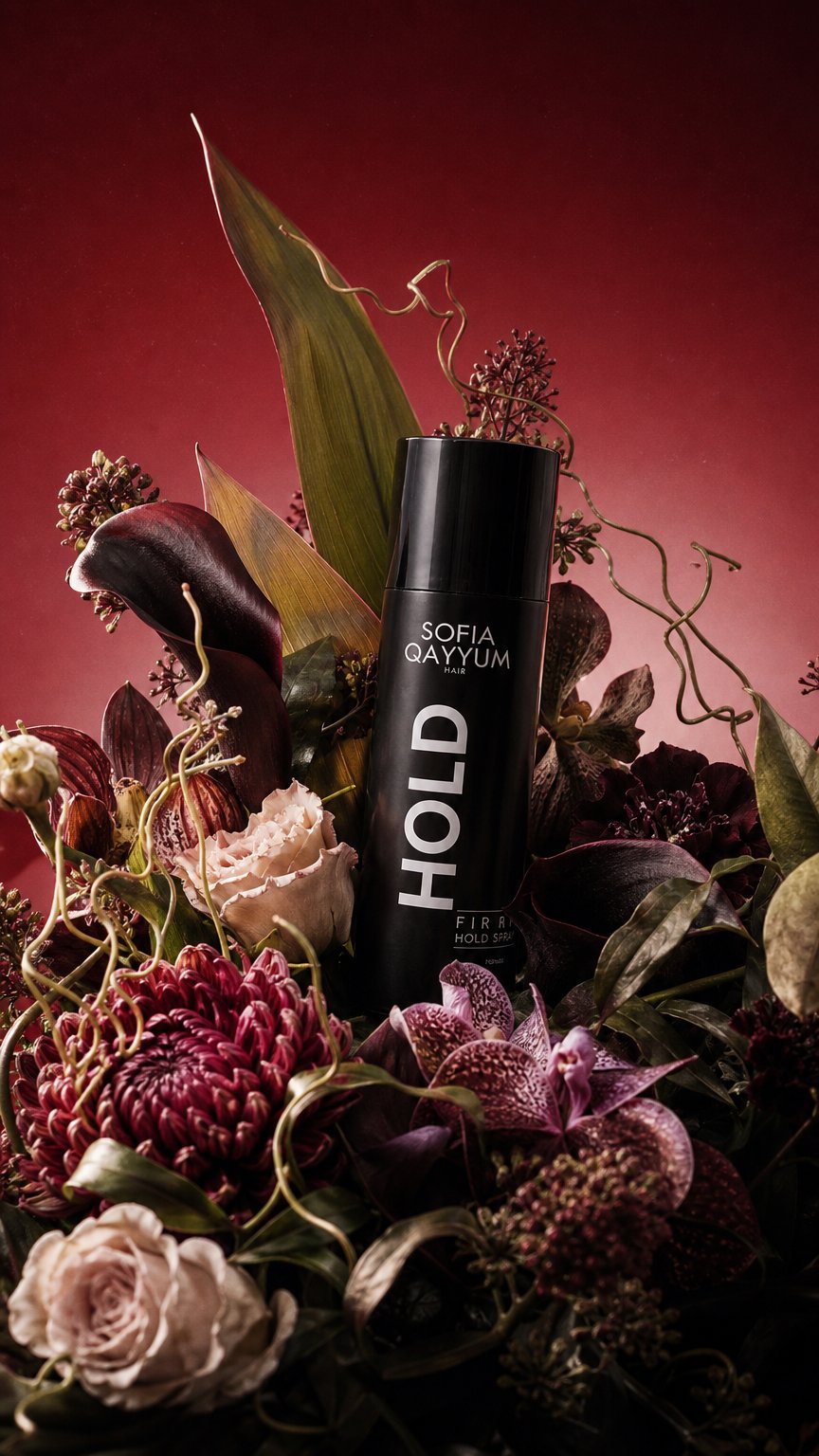 AI product shot of Hold Spray