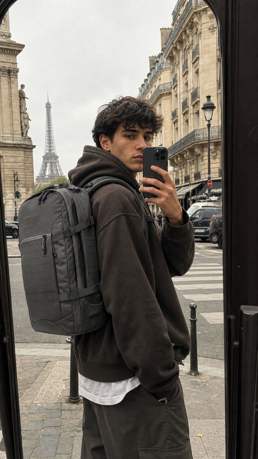 AI product shot of TT Mission Pack MKII Backpack