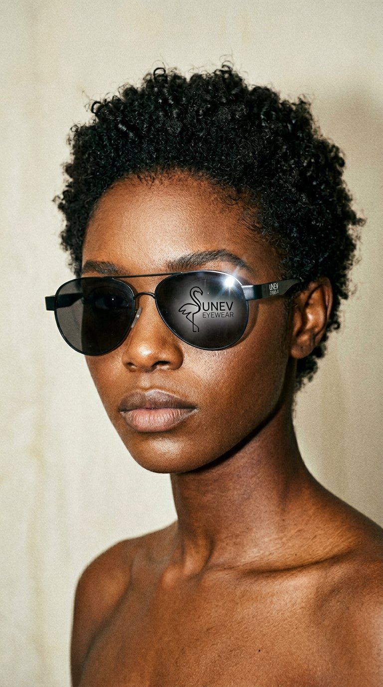 AI product shot of SUNEV EYEWEAR