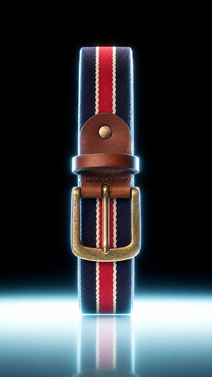 AI product shot of Casual Vegan Belt - Brera