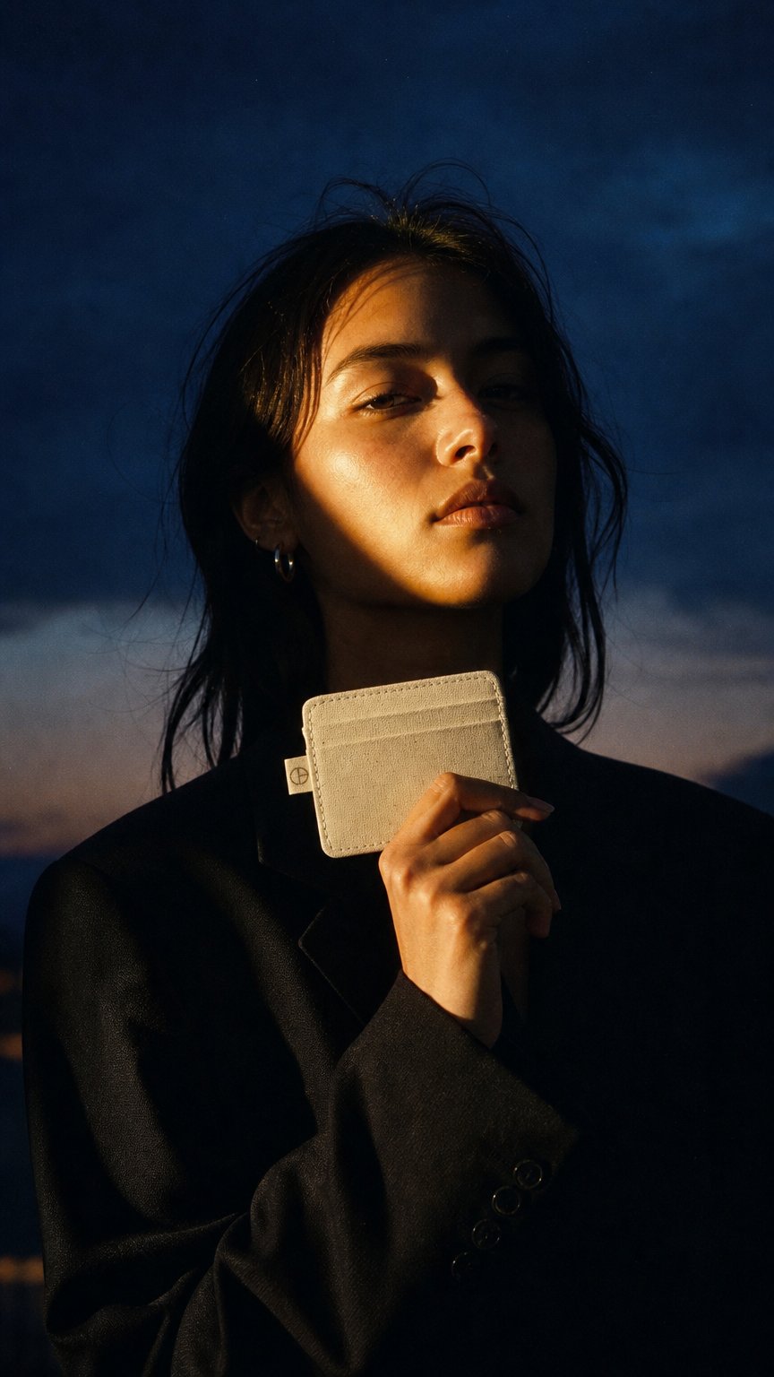 AI product shot of CARDHEIR – Classic Edition Cardholder