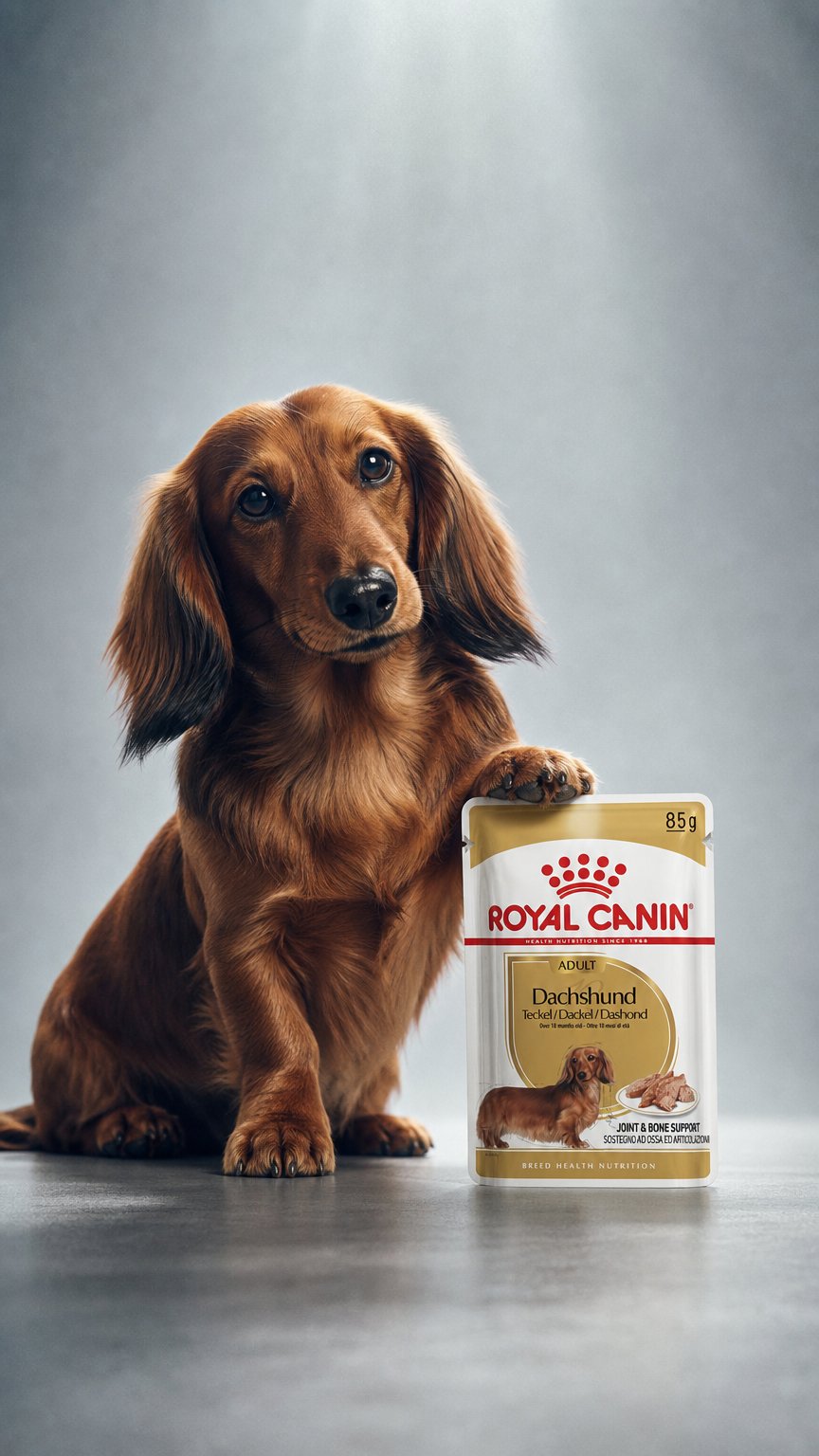 AI product shot of Dachshund Loaf