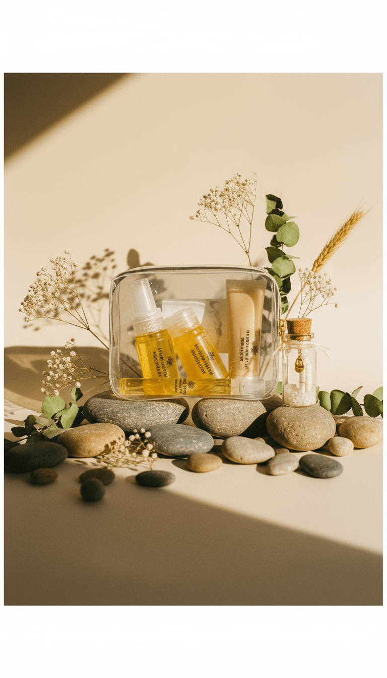 AI product shot of Wellness Box – Natural Fragrance Gift Sets | Made in Canada