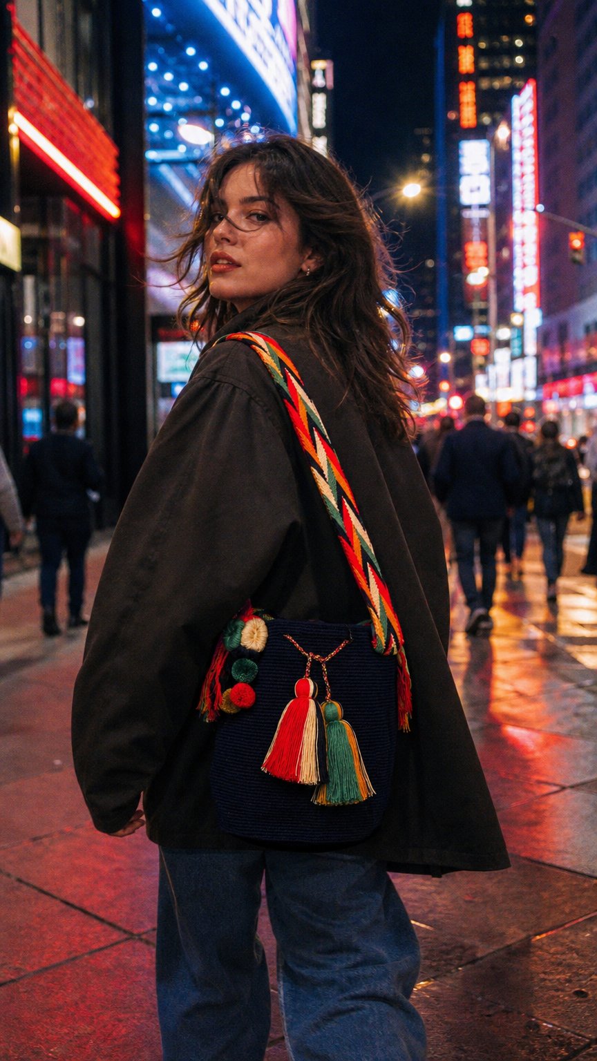 AI product shot of Large Crossbody Bag Uchii