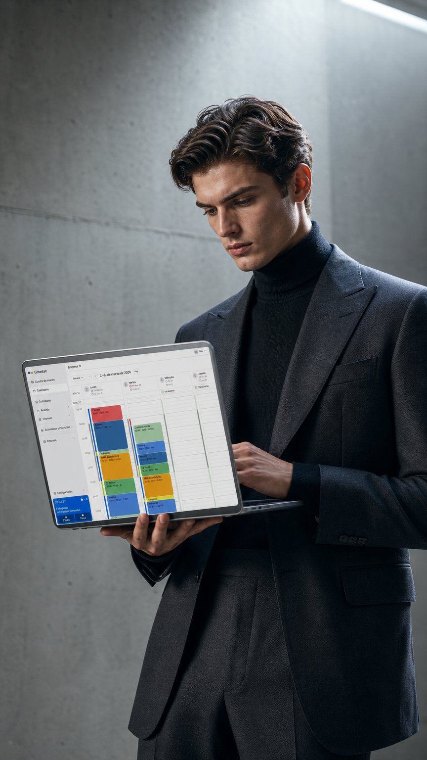 AI product shot of TimeTac