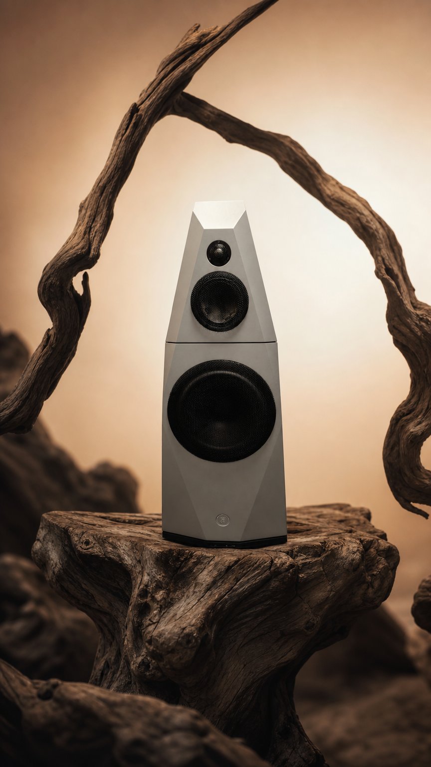 AI product shot of Kolumny Głośnikowe