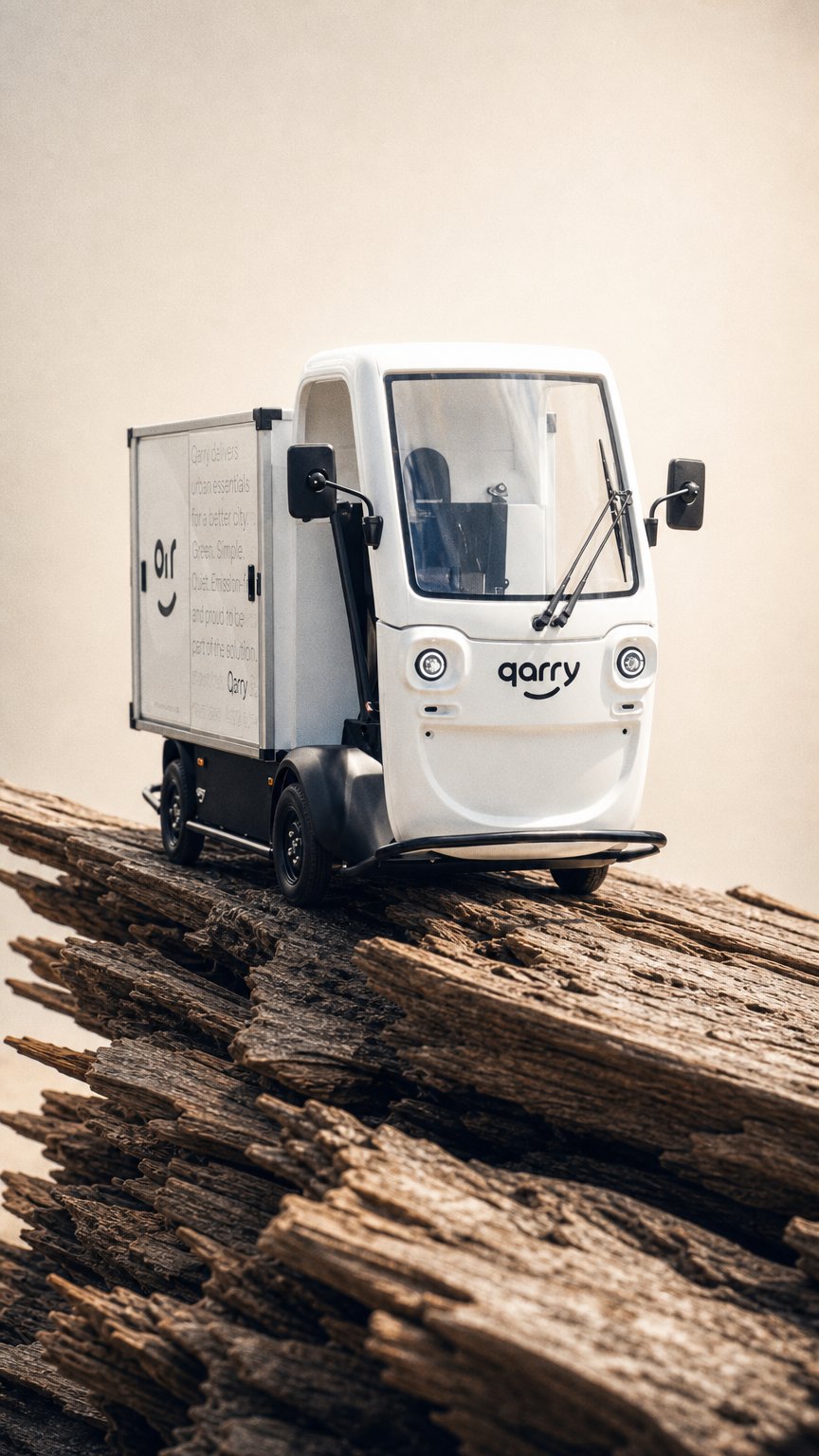 AI product shot of Qarry Fleet Management