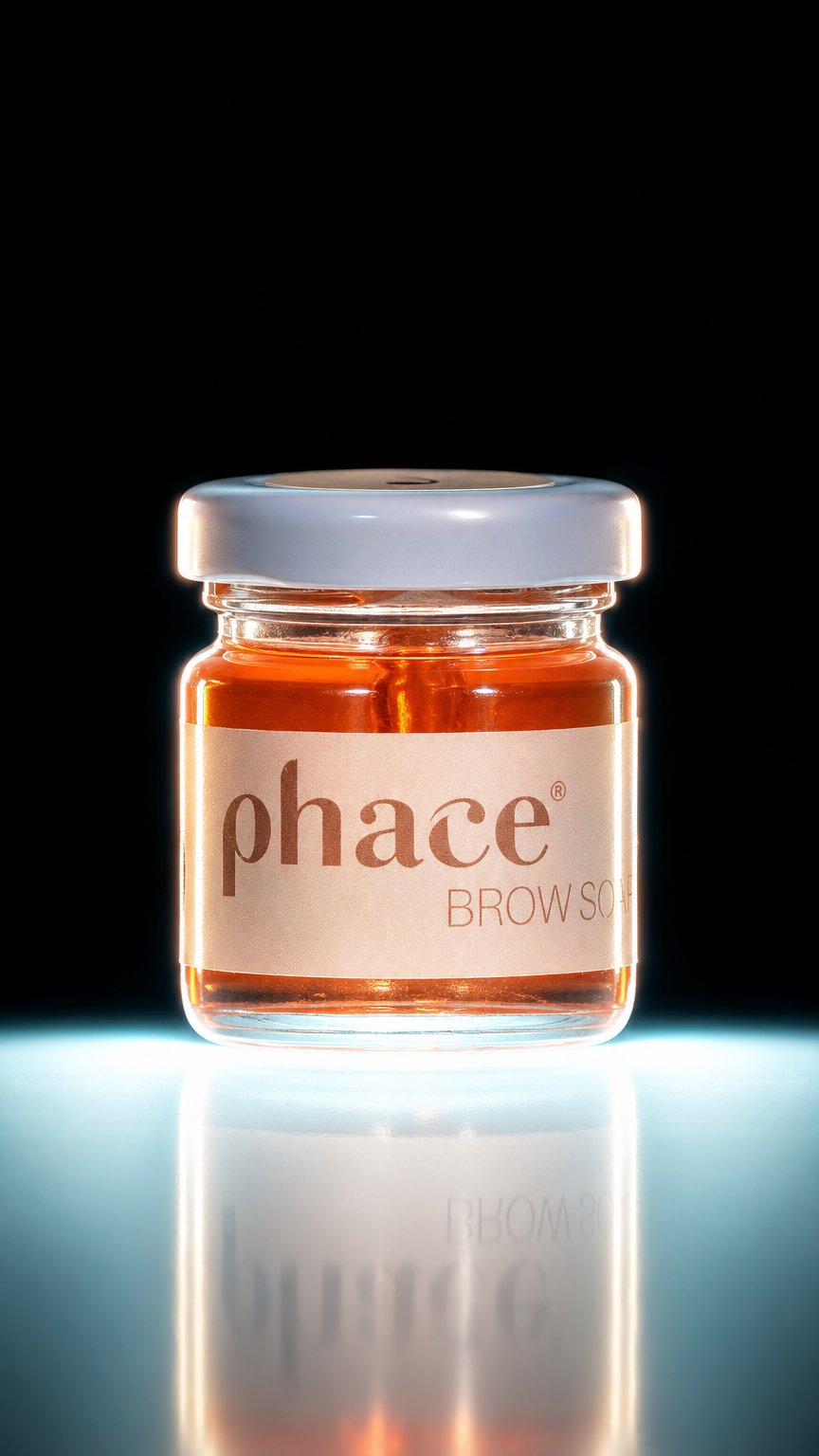 AI product shot of Phace Brow Soap