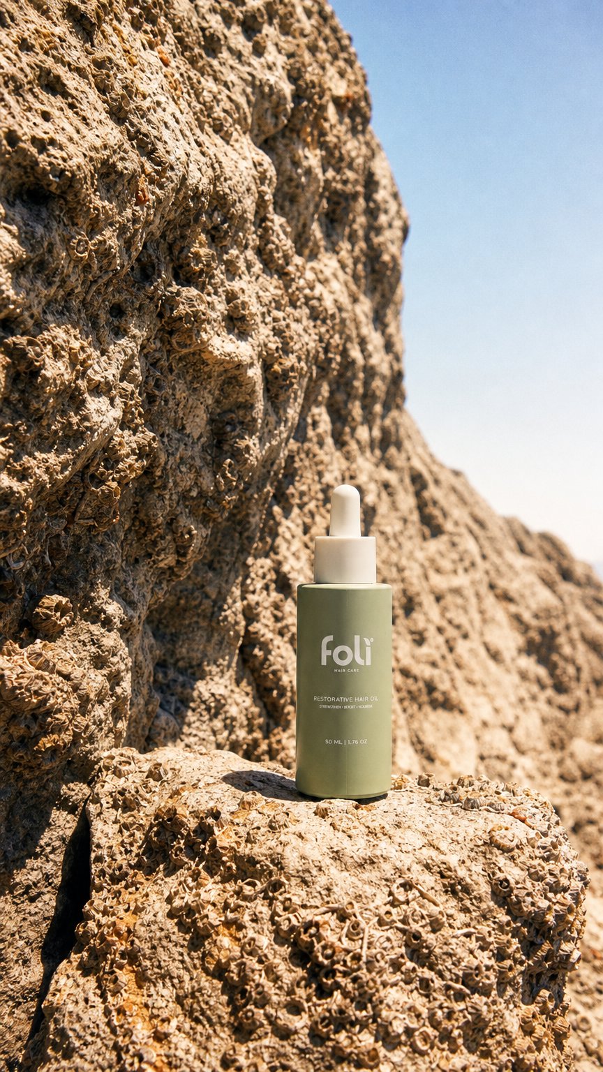 AI product shot of Scalp & Hair Treatment Oil