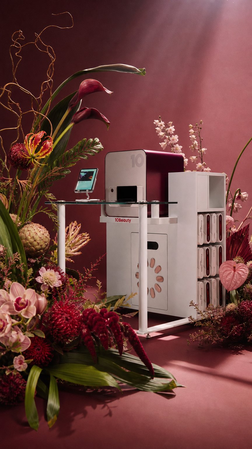 AI product shot of 10Beauty Robotic Manicure