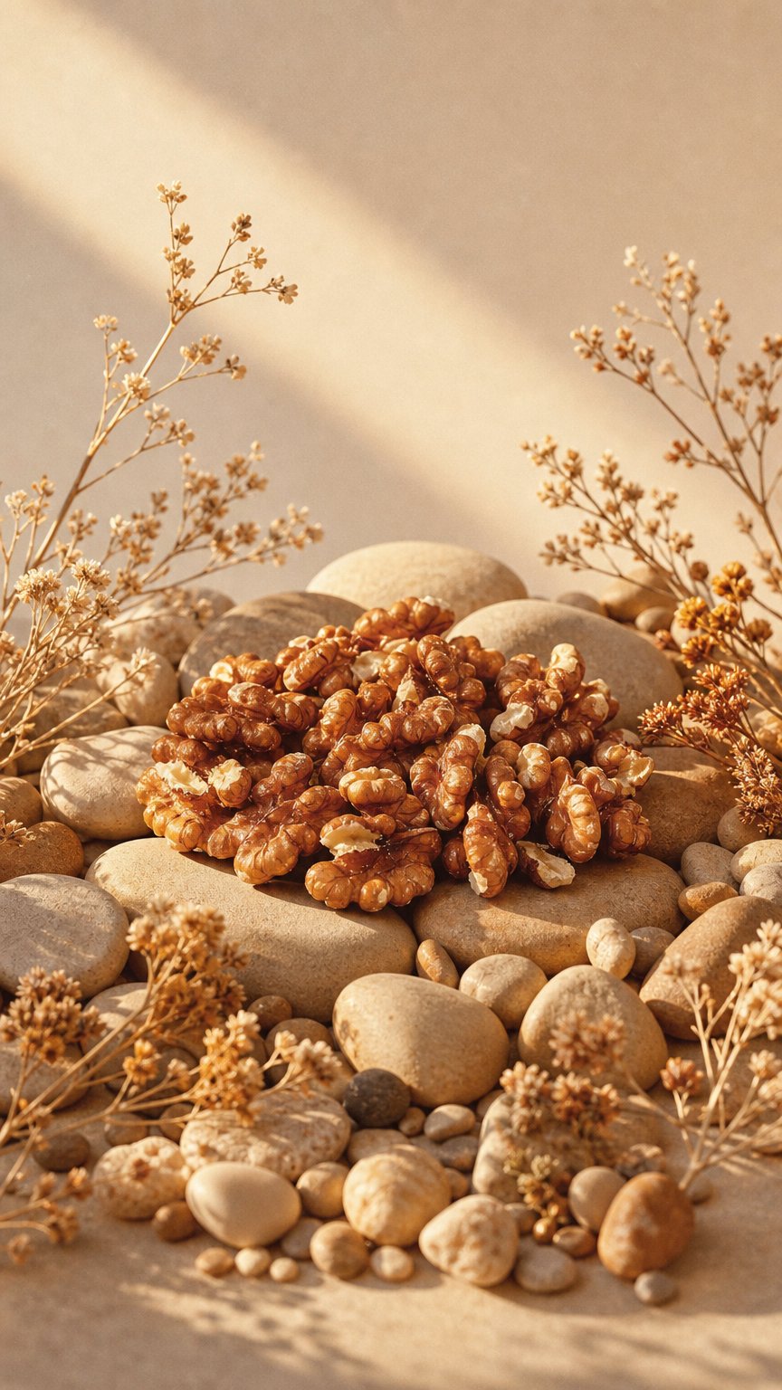 AI product shot of Walnuts | Australian Kernels Conventional