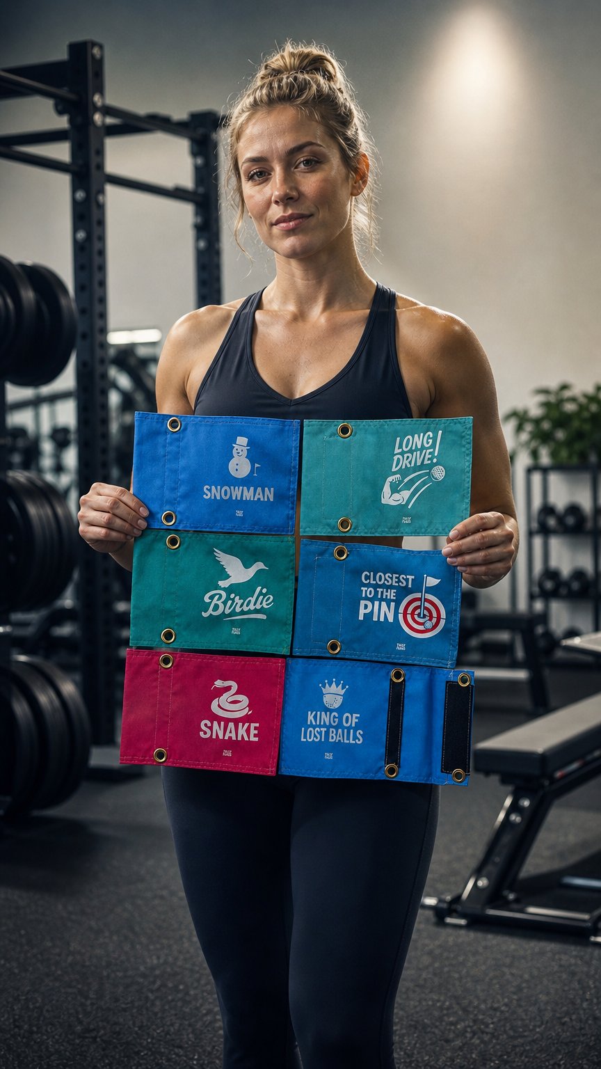 AI product shot of Tally Flags™: The Six Pack
