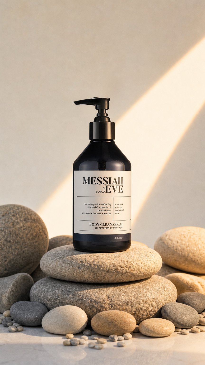 AI product shot of BODY CLEANSER .01